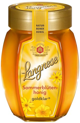 Langnese Sommerblütenhonig goldklar, 500g