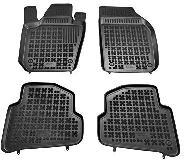 MDM Gummimatten für Skoda Fabia III (NJ) ab 11.2014> Passform, Fussmatten mit hohem Rand 5 cm, cod. 3D 5684
