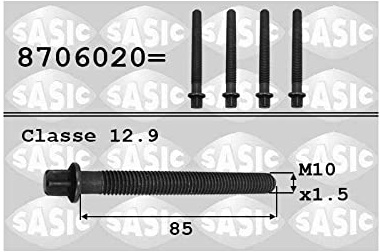 SASIC 8706020 Pulley Screw