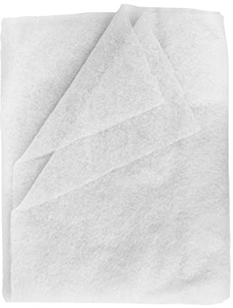 115gsm (4oz) Non Allergenic Polyester Wadding Professional Upholstery Quilting Fibre Filling 27 Inch Wide (68 Cm) : 5 Meter