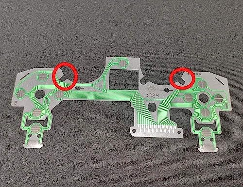 Flachbandleiterplatte Folie Flexkabel für PS4 JDS-055 PS4 050 Controller Leitfähige Folie Keypad Flexkabel PCB Joystick Tasten