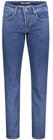 MAC JEANS Herren Ben Jeans, H608 Dark Stonewash, 42/34