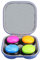 co2CREA Duro Viajar Caja Estuche Funda para Learning Resources Botones/Botones luz y Sonido/Botones Sonidos de la Granja/Botones grabables (Blue) (Caja Solo)
