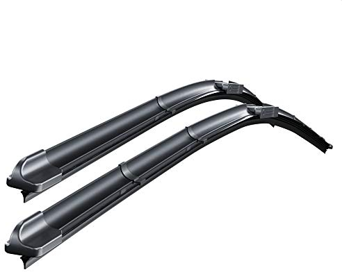 Mossa Escobillas limpiaparabrisas para la luna delantera adecuadas para Peugeot 3008 I (05.2009-12.2016) - escobillas plana Premium