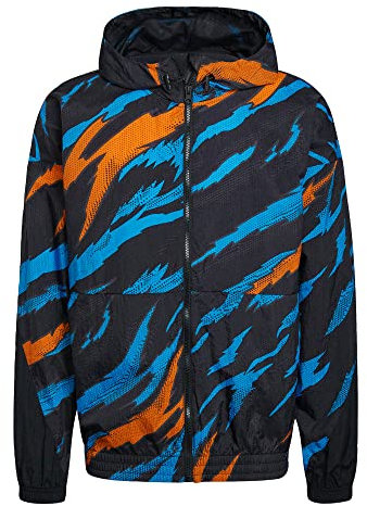 adidas Trvl Tiger Coupe-Vent Camouflage, Noir, Small Homme