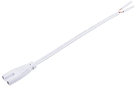 sourcing map Lampen Verbindungskabel für T4 T5 T8 LED Schlauch, 15cm 2 Pin Einzelend Licht Verbindungskabel Verlängerungskabel Packung von 10