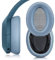 XBERSTAR Almohadillas de repuesto para auriculares Sony WH-H910N, color azul claro