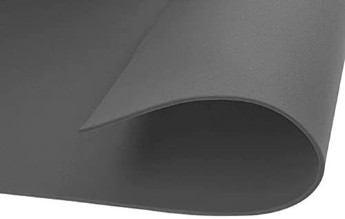 INNSPIRO Goma EVA gris láminas adhesivas 20x30cm.x2mm. 20u. Material muy utilizado para manualidades y decoración