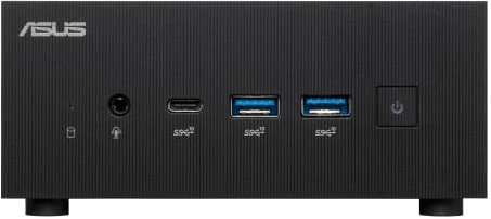 ASUS ExpertCenter PN64 Mini PC System with Intel Core i7-12700H, 16GB DDR5,M.2 PCIE G4 512GB SSD, WiFi 6E, Bluetooth, USB-C, Quad-Display, Windows 11 Pro,Black