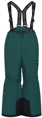 Kabooki Jungen Lwpowai 708 - Ski Pants Hose, Dark Green, 122 EU