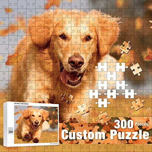 DPDP Foto-Puzzle 35-1000 Teile/inkl - Fotopuzzle selbst gestalten, Puzzle Machen Sie Ihr eigenes, individuelles für Erwachsene und Kinder, Familie, Hochzeit, Abschlussfeier, Geschenk, 300 Teile