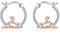 Drachen Ohrringe Creolen für Damen 925 Sterling Silber Tier Ohrringe Schmuck Geschenke für Mädchen (Drachen)