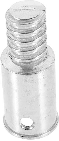 KOMBIUDA Aluminum Alloy Broom Handle Threaded End Replacement Adapter for Mop Broom Metal Threaded Tip Compatibility for Household Commercial Cleaning