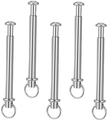 Luxshiny 5sets Hand Folding Fan Repair Kit Shaft Resistant Rivets Nuts for Repair of Folding Fans