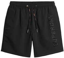 Superdry Herren 17-Zoll Polo-Badeshorts aus recyceltem Material