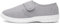 Hobos Broderick Mens Light Grey Canvas Shoe - Size 7 UK - Grey