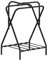vidaXL Sattelständer, Sattelhalter Klappbar mit Ablage, Pferdesattel Halter für Sattelraum Scheune Stall, Trensenhalter, Schwarz Eisen