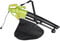 Soffiatore Elettrico Aspirafoglie Da Giardino 3 in 1 Con Sacca Raccolta Da 45 L Rotelle e Tracolla Aspiratore Trituratore Soffia Foglie 3000 W 270 Km/h Manutenzione Giardino Spazi Esterni Cortile