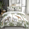 CozyRest Duvet Cover Set Child Jungle Palm Tree Bedding Set 2pcs, Soft Comfy Animal Zebra Cheetah Reversible Duvet Cover Breathable Bedding Bed Sets with Pillow Cases, Easy Care