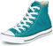 Divadames Womens High Top Lace Up Flat Canvas Pumps Ladies Casual Plain Shoes Size (Turquoise, UK Footwear Size System, Adult, Women, Numeric, Medium, 7)