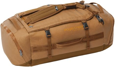 Eagle Creek Cargo Hauler Reisetasche 60L I Extrem robust & wasserabweisend I Duffel mit Rucksack-Tragefunktion für Reisen & Outdoor I 60L Volumen I Iron Orange