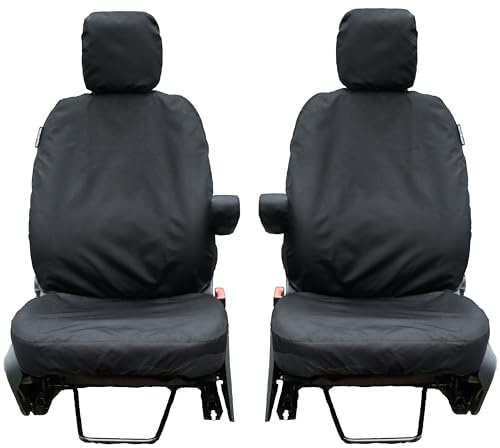 To fit the Ford Transit Custom 2013 to 2023 | Ford Tourneo Custom 13-23 | Ford Transit 2014 Onwards | Tailored Driver & Single Passenger Seat Covers