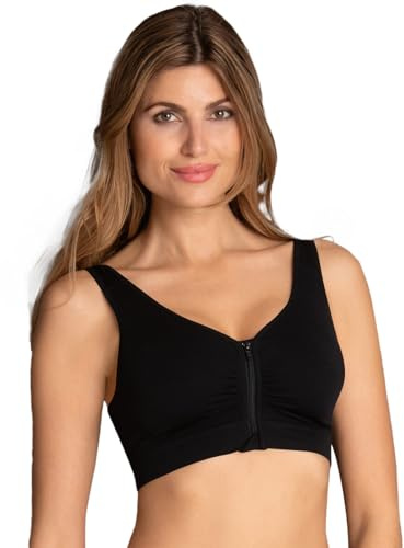 Anita Damen BH (Ohne Bügel), 5459 Komfort-BH Clara, Gr. 85B, Schwarz (schwarz 001)