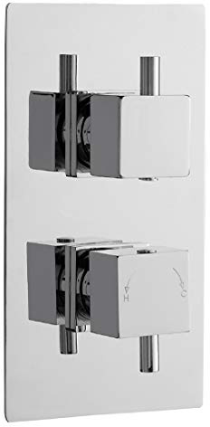 Ultra JTY302 Twin Valve Volt Thermostatic with Diverter - Chrome