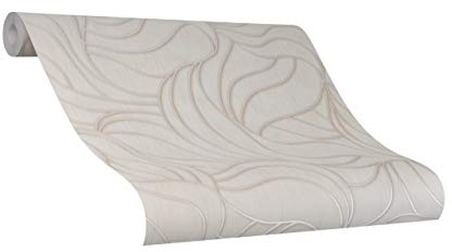 marburg Tapete Beige Grafisch Blatt Blätter Floral Pflanze Ideal für Wohnzimmer Colani Visions Made in Germany 10,05m X 0,70m 53344