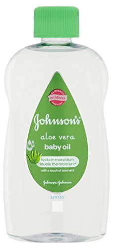 Johnson's Baby Oil with Aloe Vera 300 ml - Pack of 6