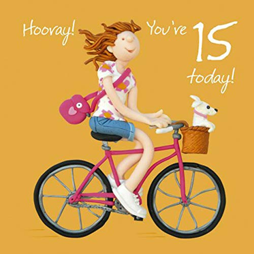 Girls 15th Birthday Greeting Card One Lump or Two Range Holy Mackerel Cards