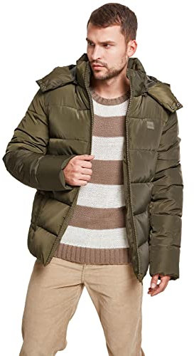 Urban Classics Herren Jacke, Polyester, Dark Olive, S