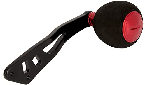 Power Handles for Fishing reels,Tbest,Angelrollengriff/-Knauf,Powergriff mit Befestigungsmaterial,Rollenersatzteile für Low-Profile-Spinning Angelrolle,rot