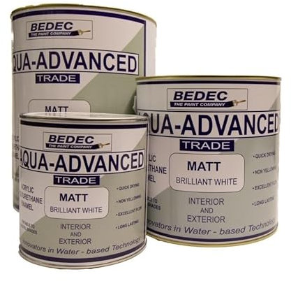 Aqua-Advanced Brilliant White MATT, 2.5 litres