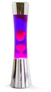 i-total - Lampe à Lave Magma/Lampe à Lave (Violet/Rose)