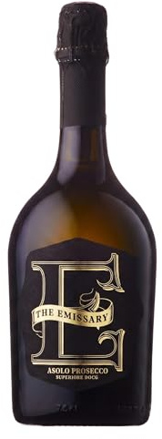 The Emissary Asolo Prosecco Superiore DOCG Brut | 75cl | 11% ABV | Single-Estate | 85% Glera & 15% Chardonnay | Vegan | SQNPI Sustainable | Charmat Method
