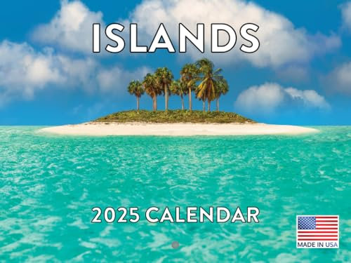Tropical Island Kalender 2023 Monatlicher Wandbehang Kalender Urlaub Reise Insel Strände Strand Groß 30 Monate hat 12 Monate Beschreibung Planer plus 18 Monate Vorschau 2022 und 2024 Made in USA