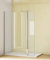 Acezanble Walk in Dusche 160x200cm Duschabtrennung Seitenwand Duschwand mit Flipper Panel
