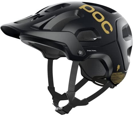 POC, Tectal Fabio Ed, Uranium Black Matt/Gold, MED