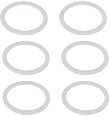 Drücker Gleitring | aus Kunststoff | für Drückerhälse mit 18 mm Durchmesser | 6 Stück (Gleitring Ø 18 mm)