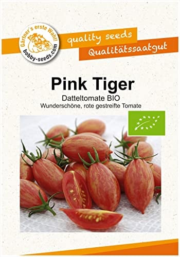 BIO-Tomatensamen Artisan Pink Tiger BIO Pflaumentomate Portion