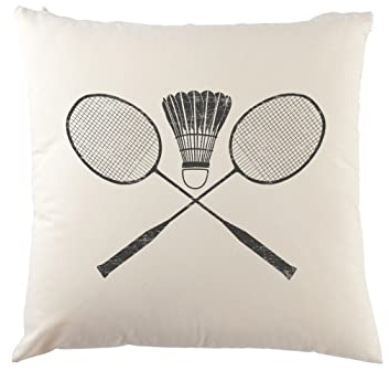 Urban Backwoods Badminton Tools Kissen Dekokissen