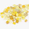 1.1 Pfund Mosaiksteine zum Basteln,Muggelsteine für Kreativ DIY,Mini Buntglas Dekosteine für Draußen,Golden