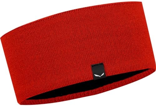 Salewa Puez Merino Headband, flame, UNI58
