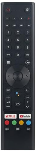 AULCMEET Mando a Distancia Reemplazo para Caixun TV ES43S1A ES55S1A EC75E1A EC65E1A EC43S1A EC50S1A EC75E1UA ES50S1A EC55S1A EC43S1UA EC50S1UA EC55S1UA EC65E1UA