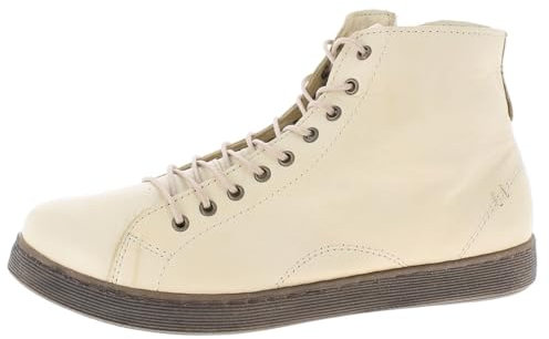 Andrea Conti Baskets Montantes pour Femme, Ivoire, 38 EU