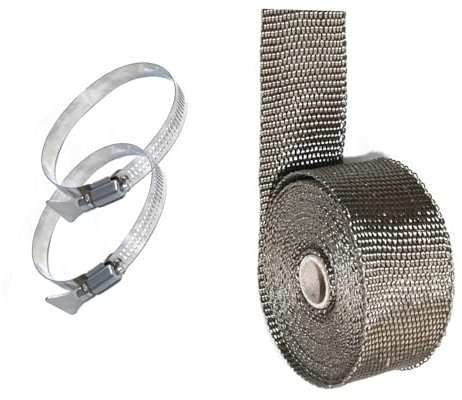 Ruban thermique avec serre-câble en fibre pour isolation de tissu de moto et voiture