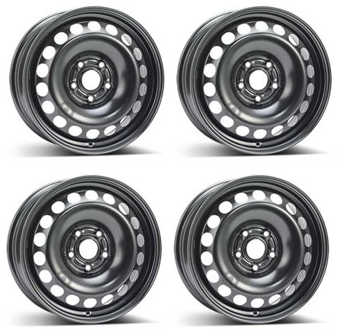 4x Alcar Stahlfelgen 4-8426 6.5Jx16 ET41 5x112 kompatibel mit Volkswagen Passat