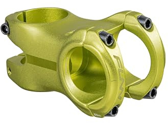 FUNN Nixie Fahrrad-Vorbau mit 20mm Erhöhung - Länge 50mm Vorbau mit 31,8mm Lenkerklemme, Vorbau für Mountainbike, BMX, Rennrad und Gravel Bike (Grün)