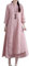 YIHANSS Robe de Printemps de Style Chinois pour Femmes, Vintage, col Montant, Manches Longues, en Coton et Lin, Jupes Longues, Hanfu